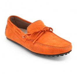 Mocassino Sport  Gomma - Arancio